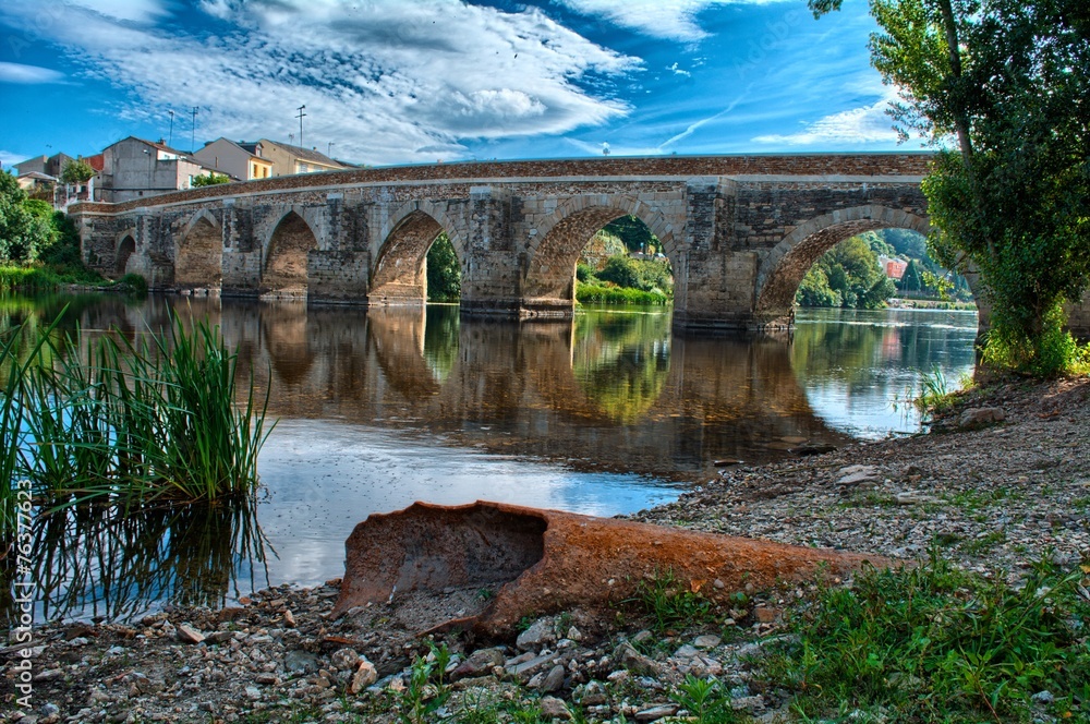 Roman stone bridge