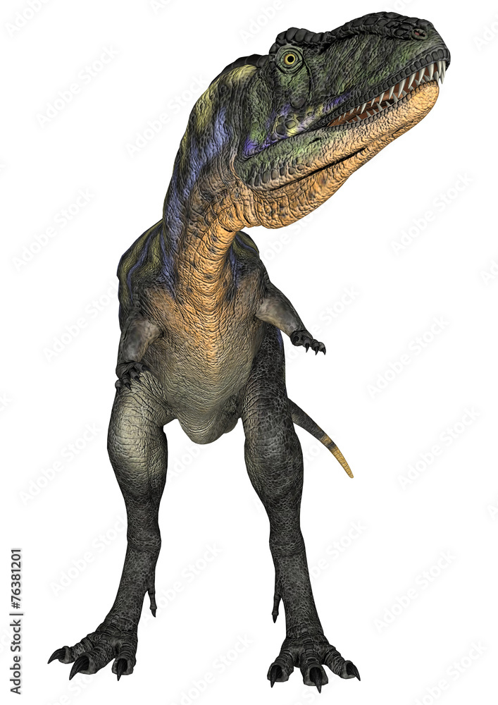 Naklejka premium Dinosaur Aucasaurus