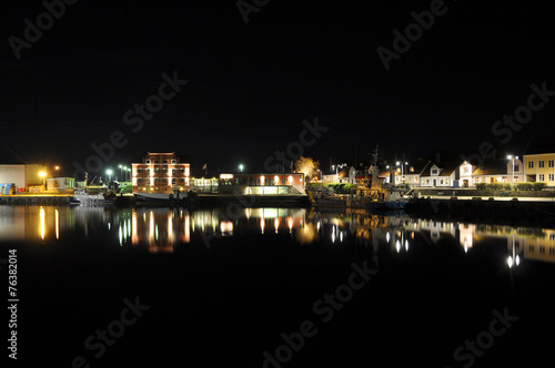 Port of Simrishamn by night © Mirek K.