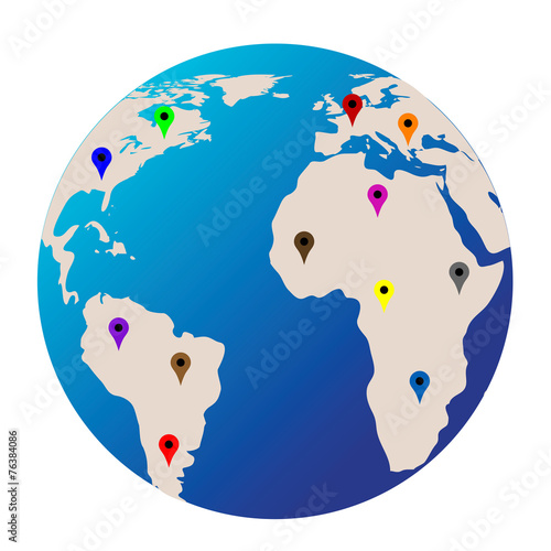 planète localisation