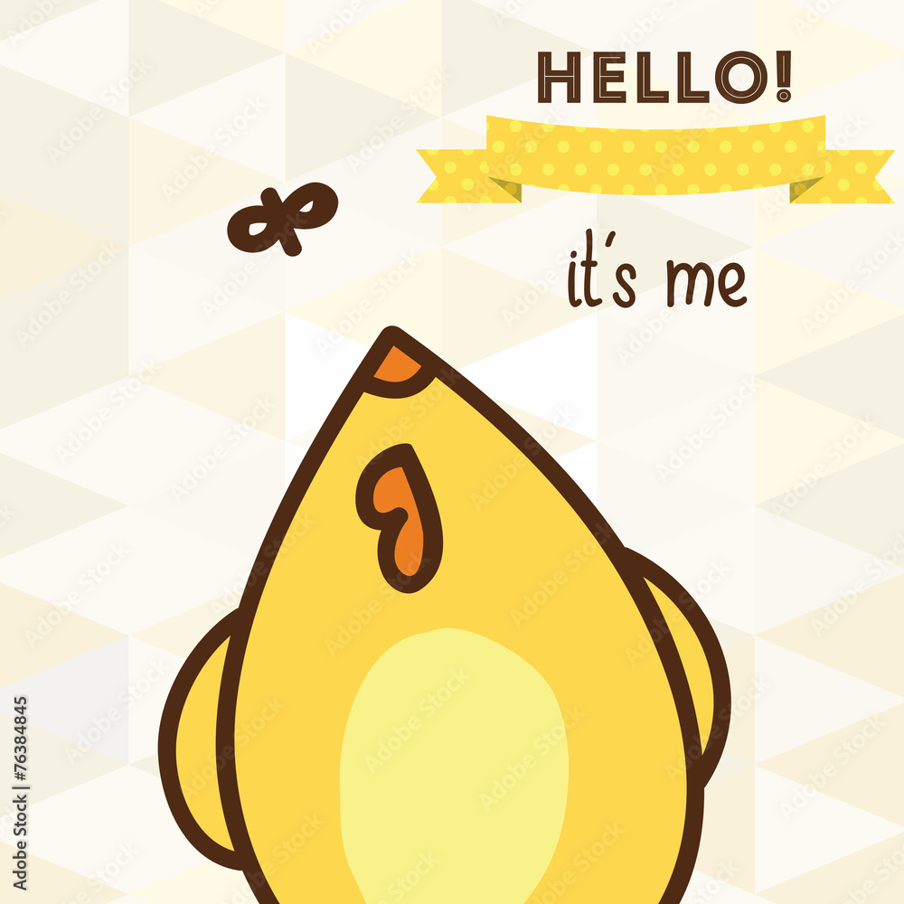 chicken card chicken card