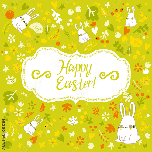 Postcard Easter Bunny