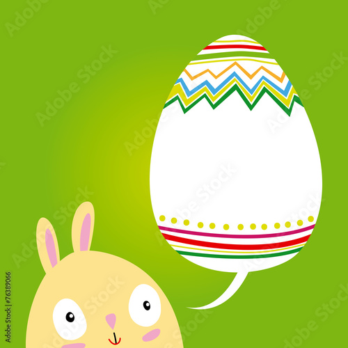 Postcard Easter Bunny