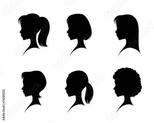 Silhouettes head girls