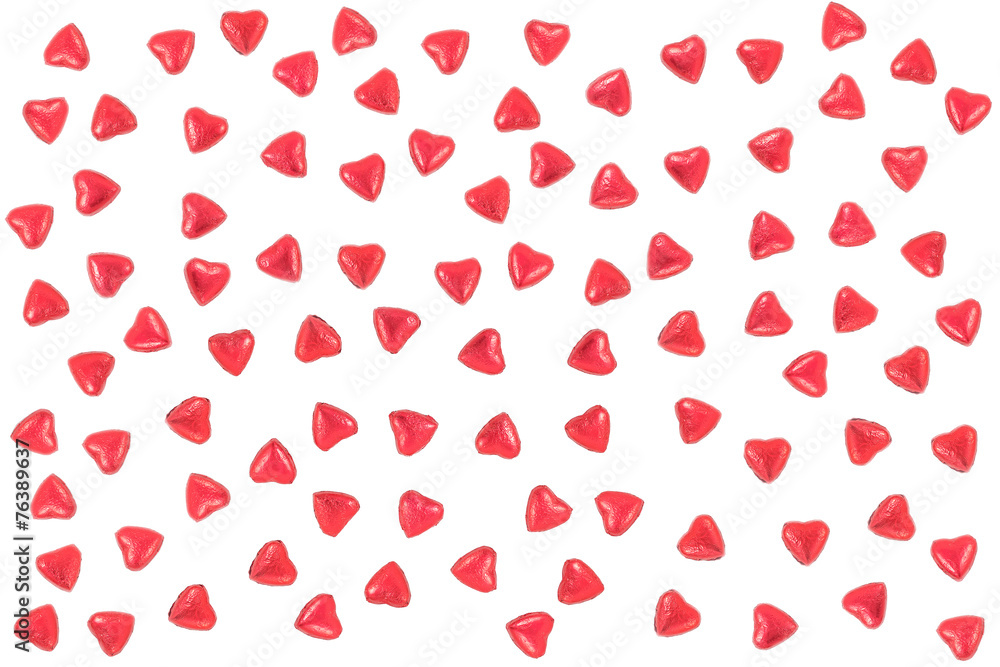 Valentine Background made with red hearts Valentine Background made with red hearts