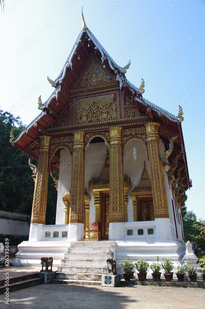 Temple bouddhiste au Laos