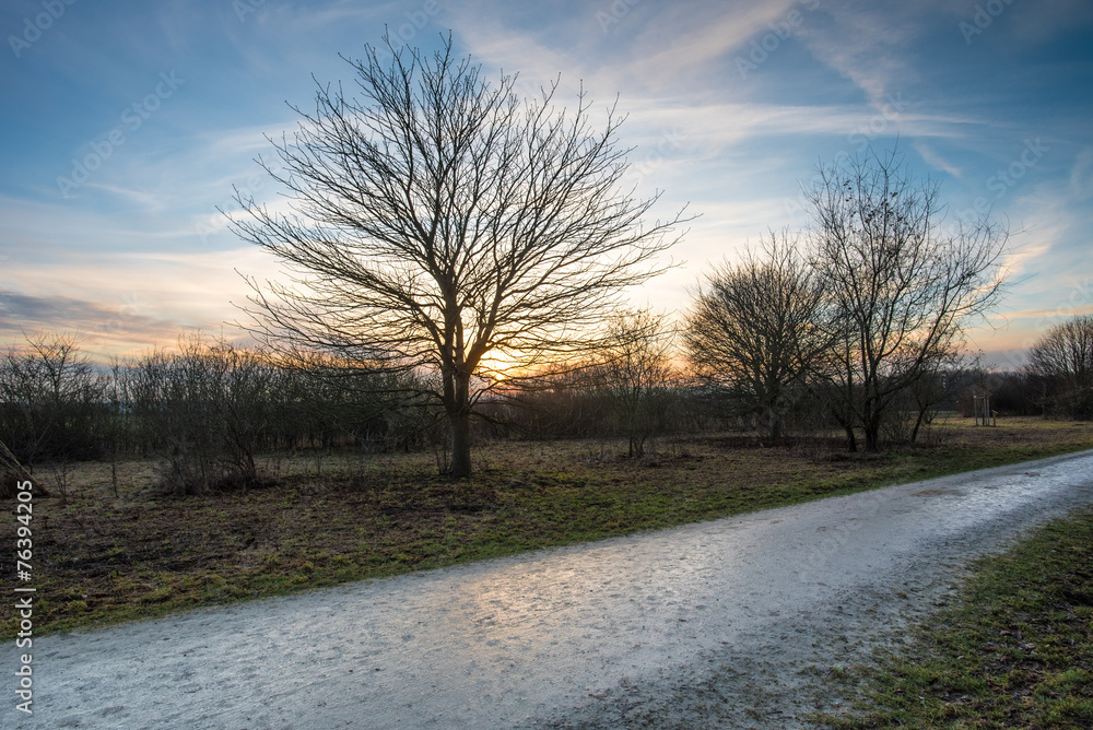 Fototapeta premium Abendstimmung