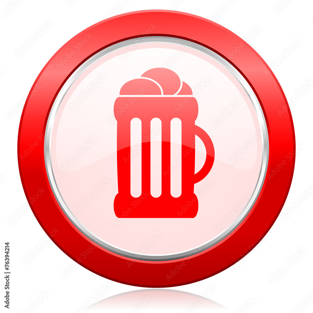 beer icon mug sign beer icon mug sign