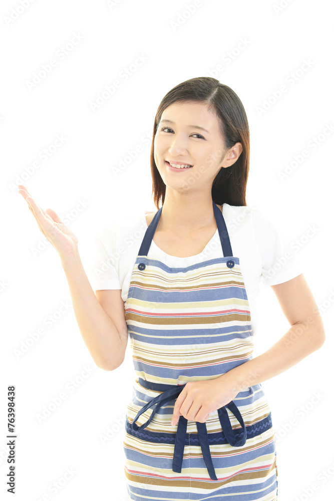 笑顔の主婦 笑顔の主婦