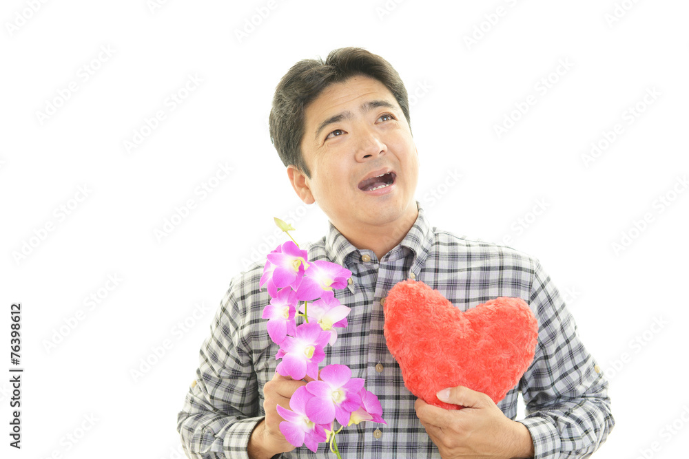笑顔の男性 笑顔の男性