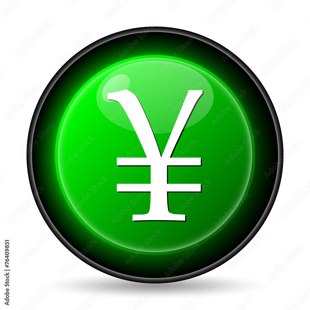 Obraz premium Yen icon