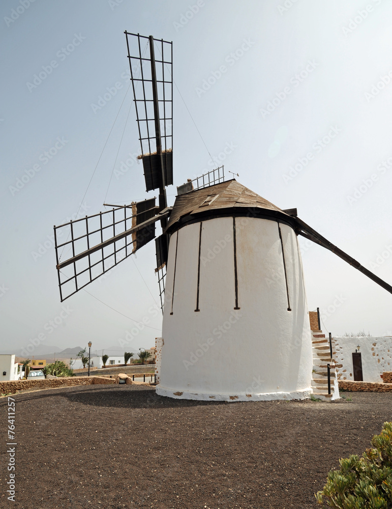 Moulin à vent à Tiscamanita à Fuerteventura Moulin à vent à Tiscamanita à Fuerteventura