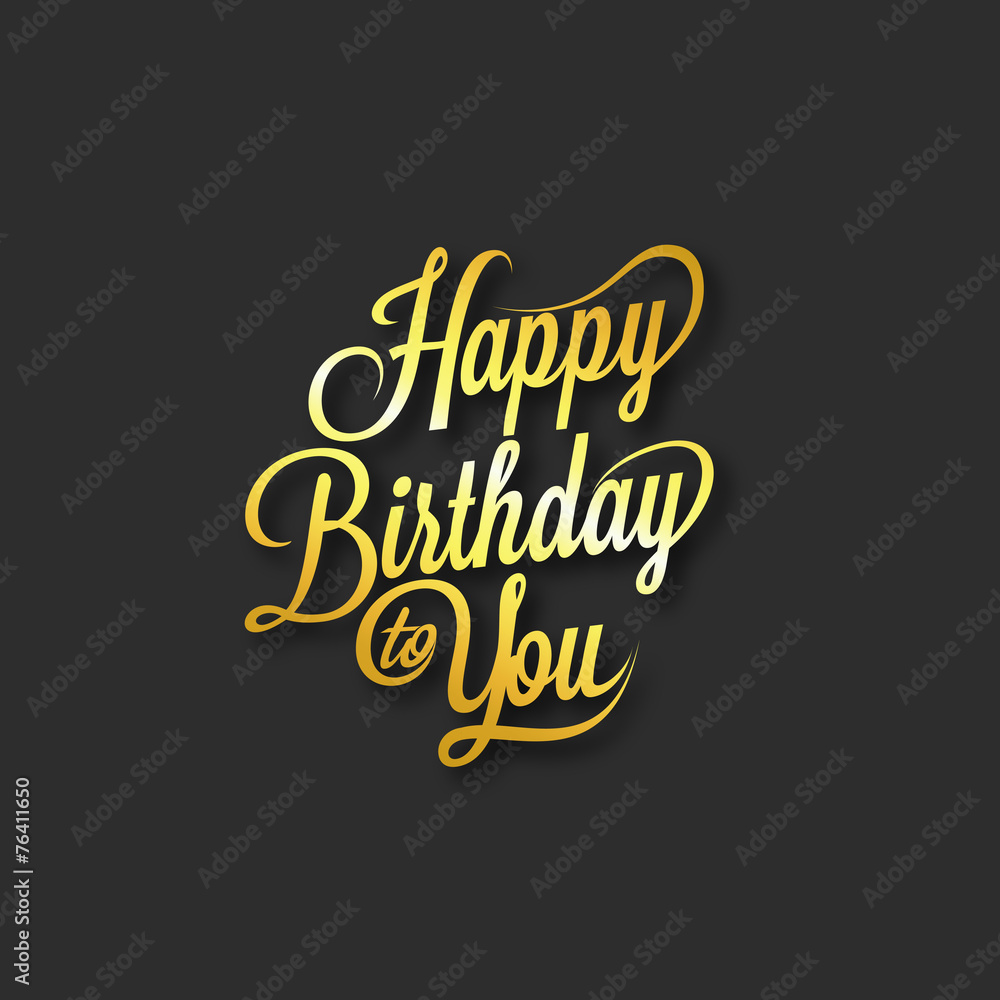 Fototapeta premium joyeux anniversaire