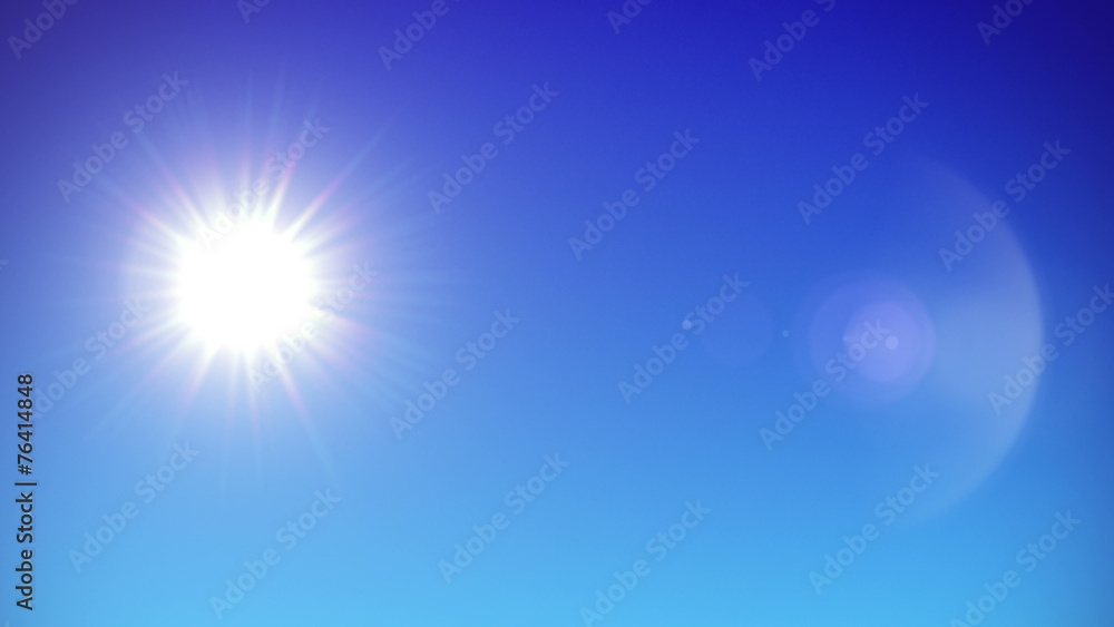 Sun is rising on clear sky - 4K Sun is rising on clear sky - 4K