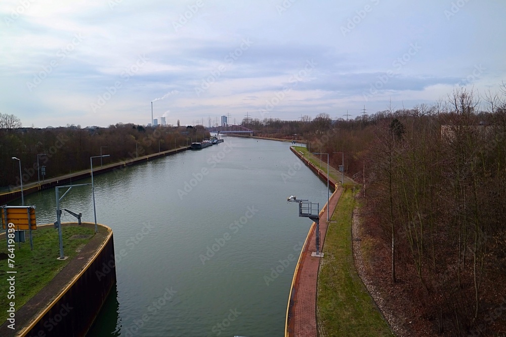 Wasserweg im Ruhrgebiet