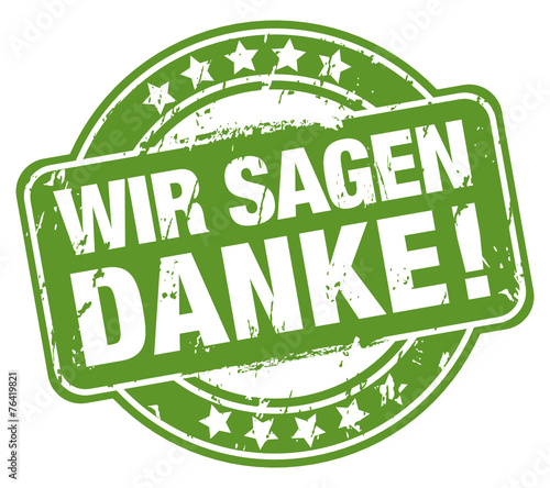 Wir sagen DANKE!