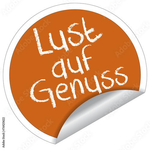 Lust auf Genuss
