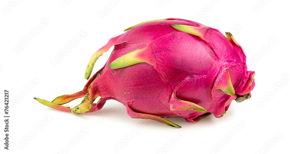 Exotic dragonfruit isolated on white background Exotic dragonfruit isolated on white background