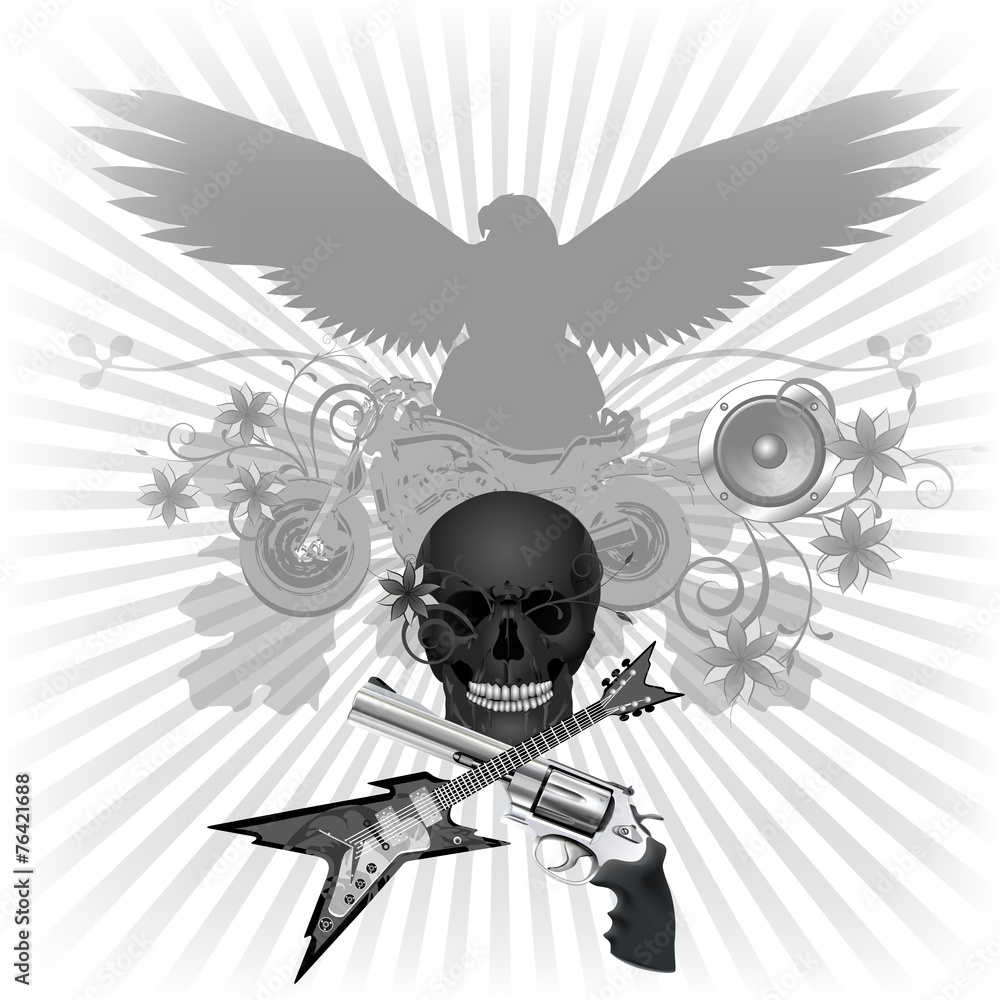 Fototapeta premium Rock n roll