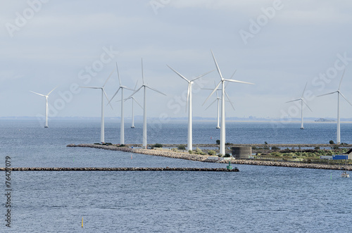 Marine wind farm at Copenhagen