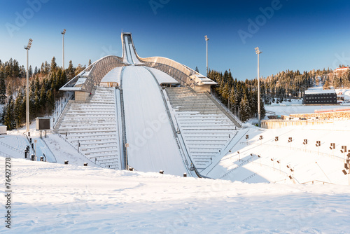 New Holmenkollen ski jump in Oslo