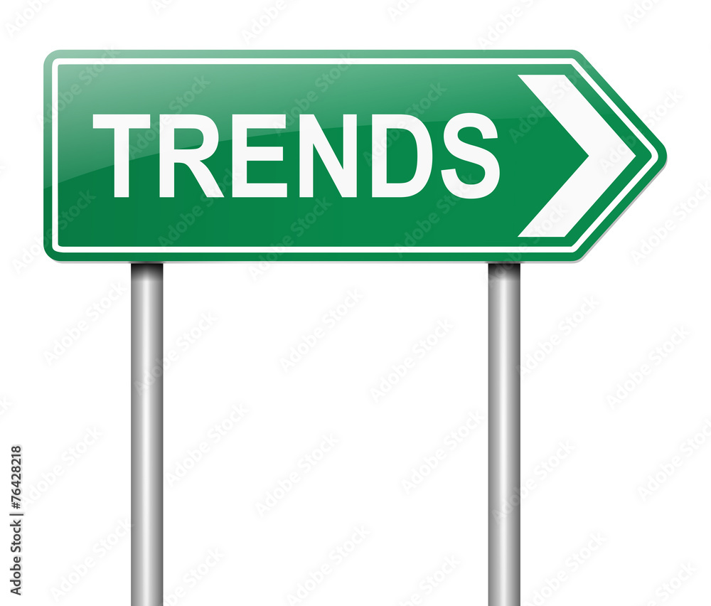 Trends concept. Trends concept.