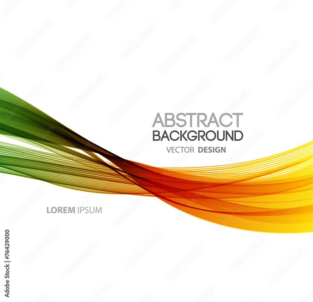 Abstract curved lines background. Template brochure design Abstract curved lines background. Template brochure design