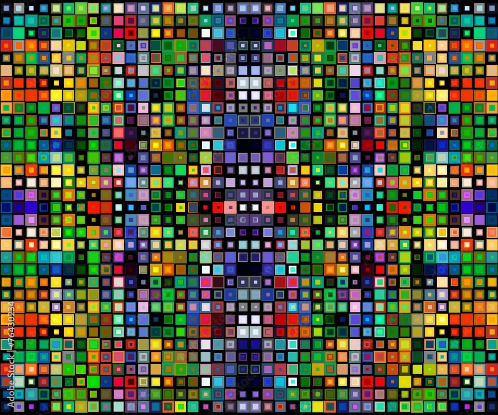 square colorful background template.