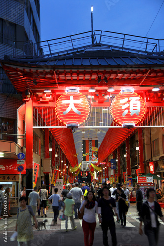 Osu shopping street in Nagoya