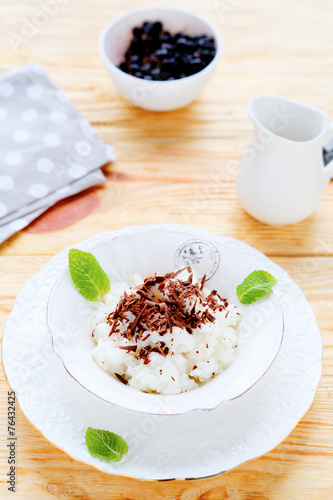 risotto with sweet milk