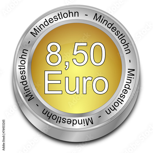 8,50 Euro Mindestlohn