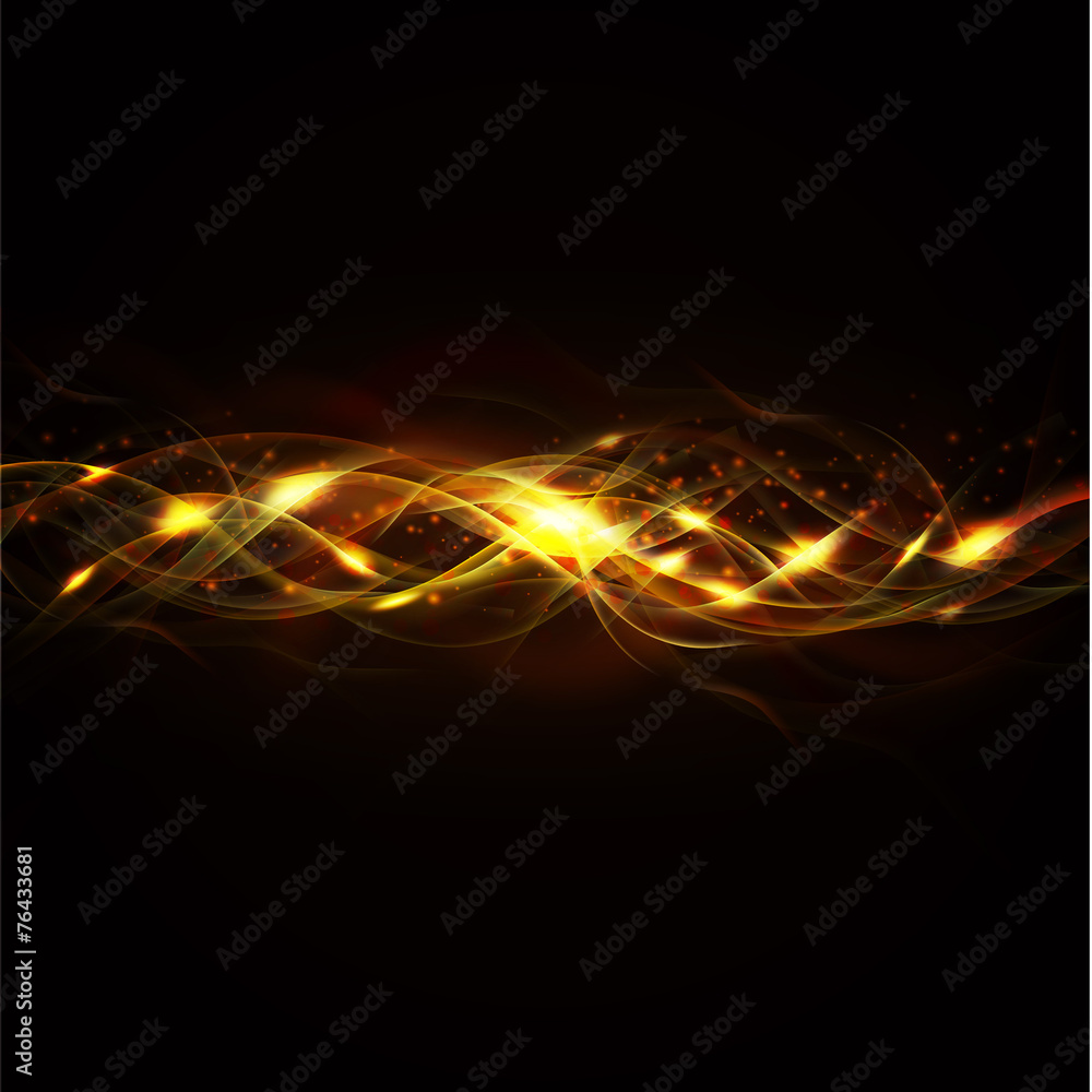 strip fire isolate on the black background and space strip fire isolate on the black background and space