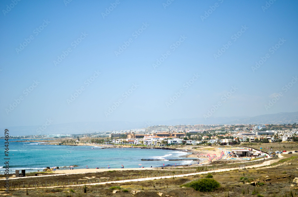 Paphos beach, Cyprus