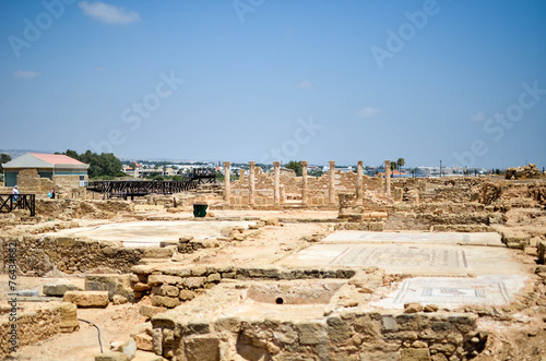 Paphos Cyprus Archeological Site