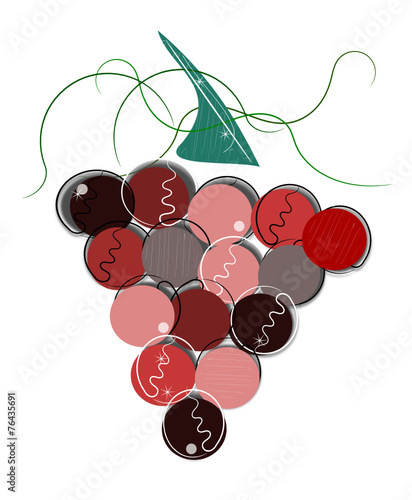 Logo grappe de raisin