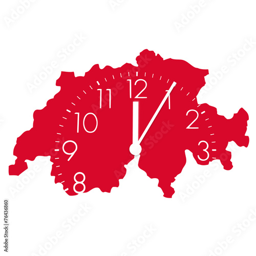 Schweiz und Uhr