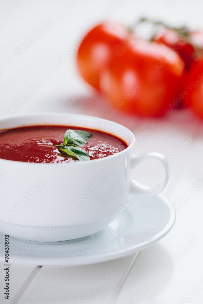 Fresh tomato soup Fresh tomato soup