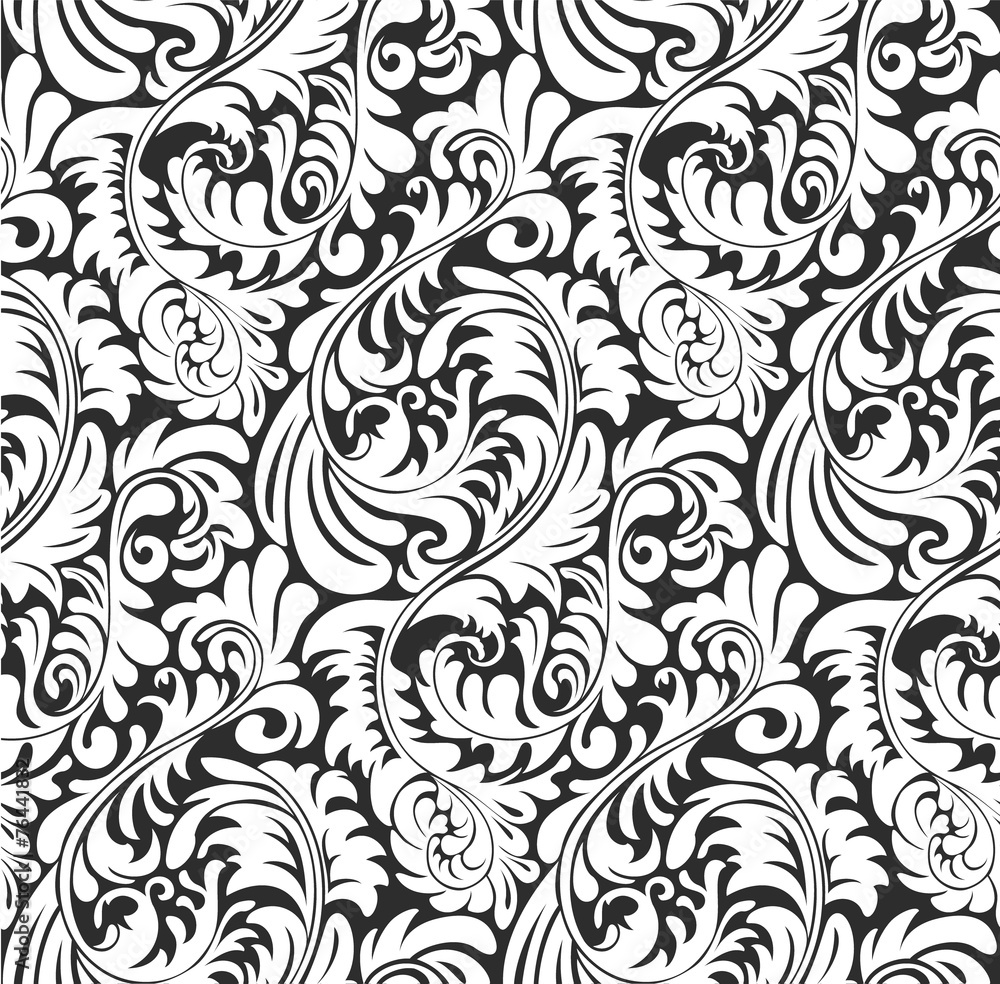 Seamless Fern wallpaper pattern background