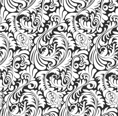 Seamless Fern wallpaper pattern background
