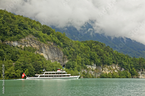 Lake Brienz in Interlaken. Switzerland photo