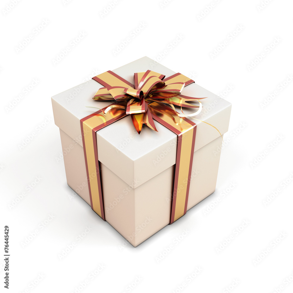 Gift box with bow Gift box with bow