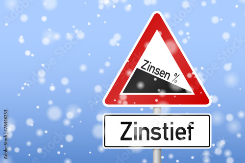 verkehrszeichen zinstief I