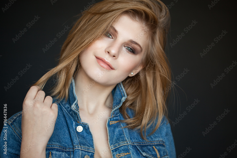 Beautiful sensual sexy blonde girl Beautiful sensual sexy blonde girl
