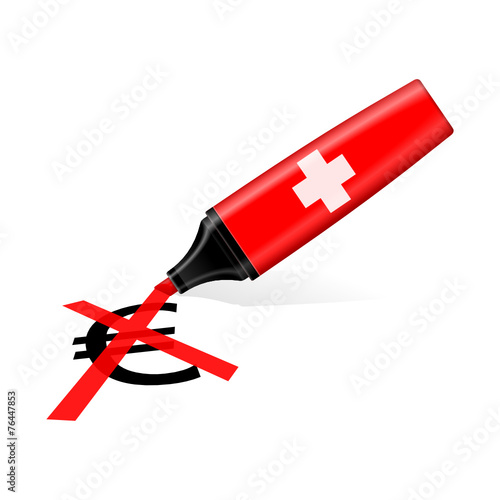 textmarker schweiz streicht euro I