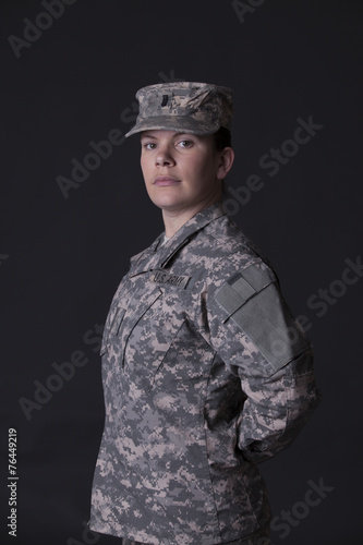 Military woman