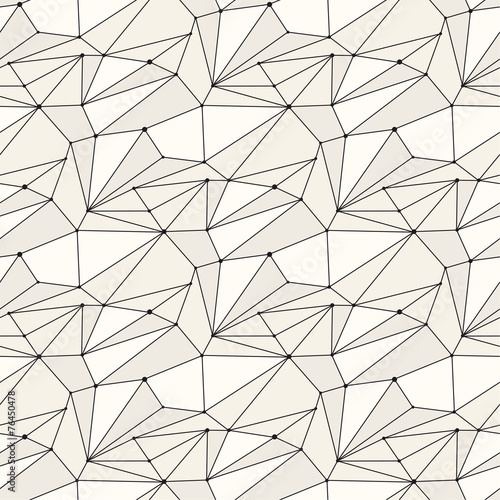 Seamless line pattern tile background geometric