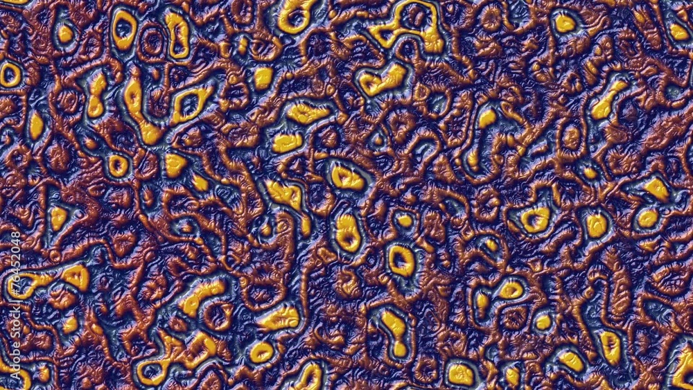 Alien skin mud generated seamless loop video Alien skin mud generated seamless loop video