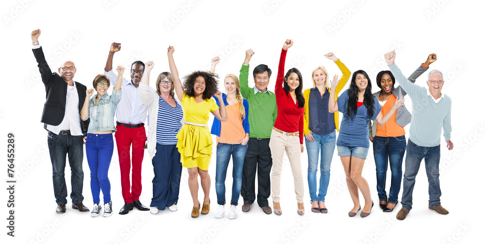 Obraz premium Diversity Ethnicity Multi-Ethnic Variation Togetherness Concept