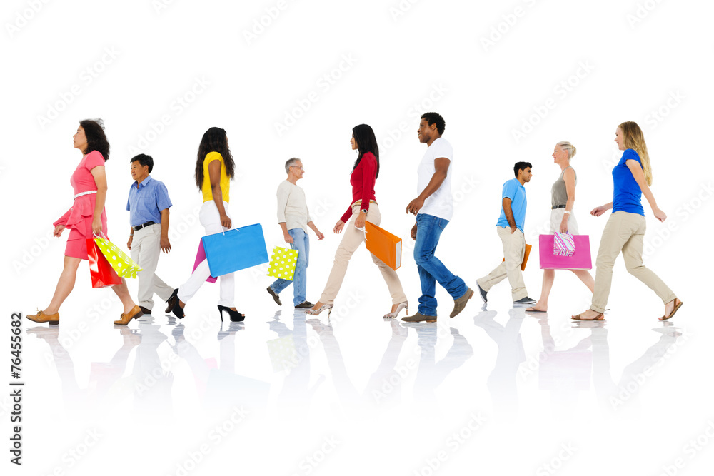 Obraz premium Shopping Purchase Retail Customer Consumer Sale Concept