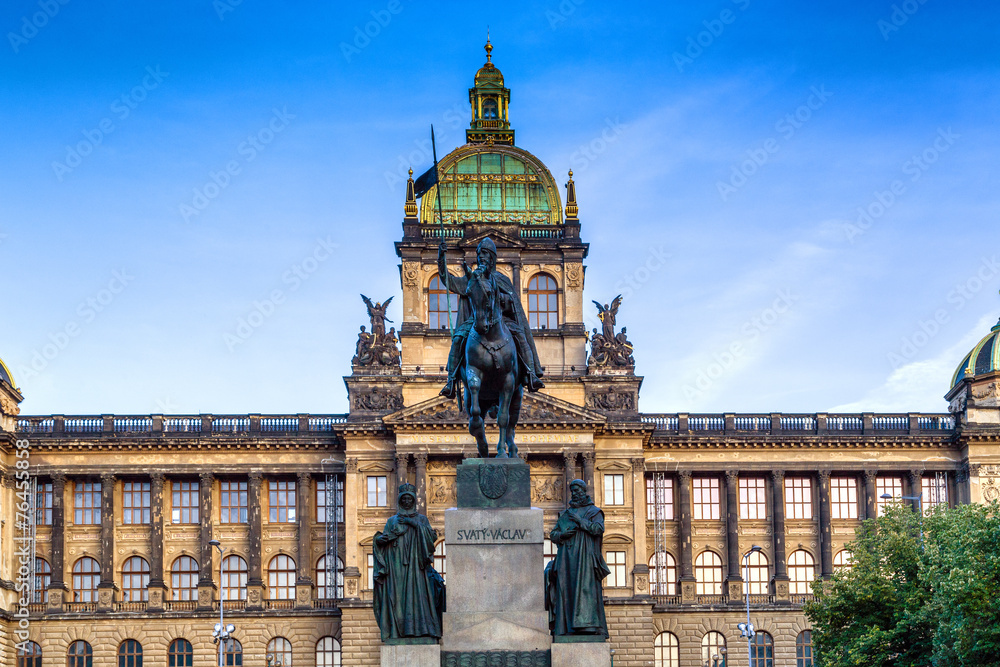 Fototapeta premium Wenceslas Square in Prague
